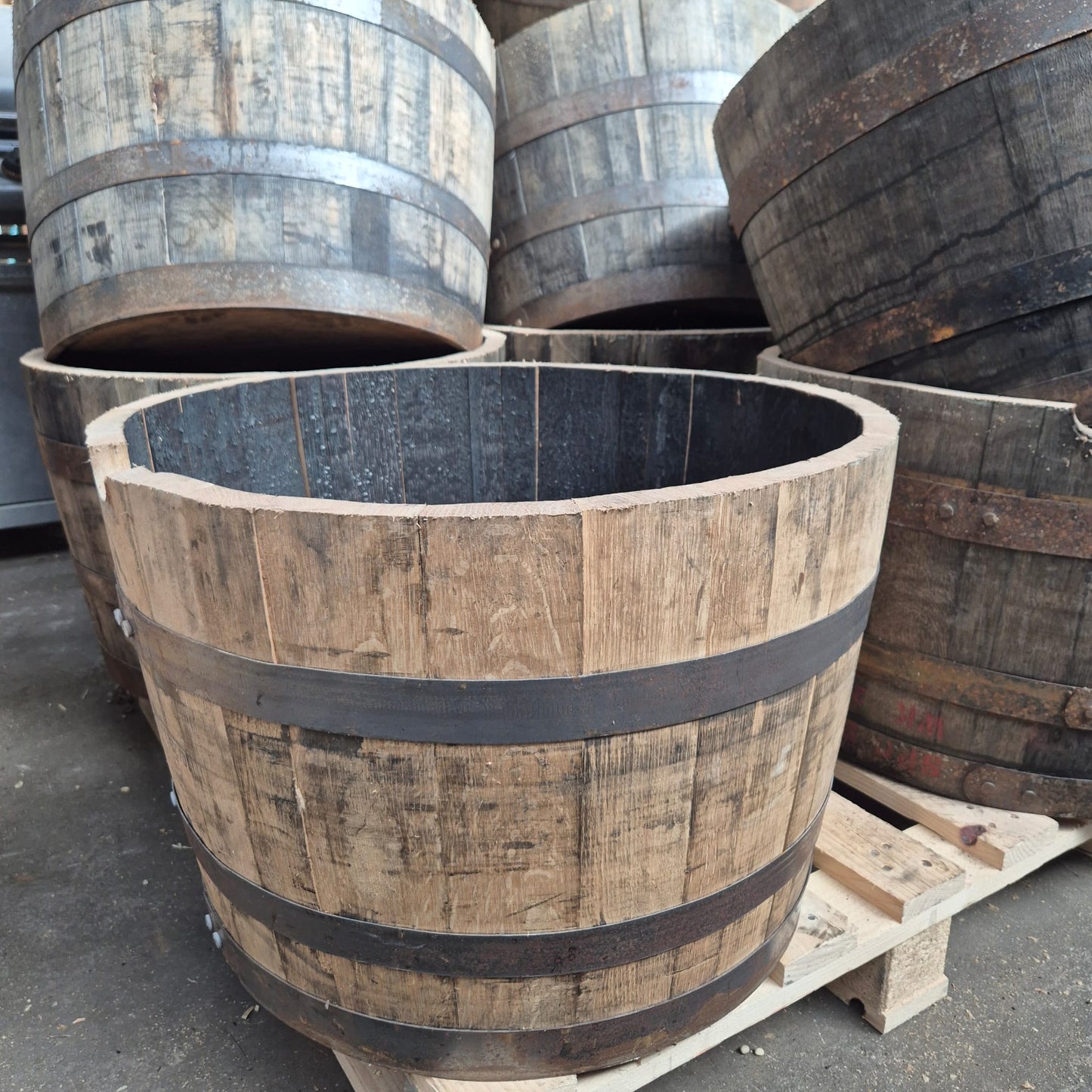 Used HALF Bourbon Barrel / Medium Sized / Collect Only